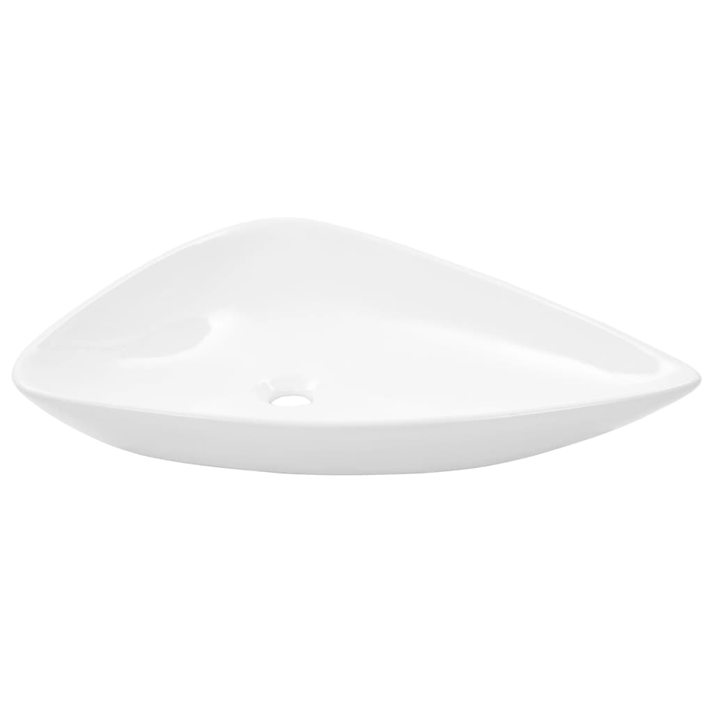 Basin Ceramic White Triangle 645x455x115 mm