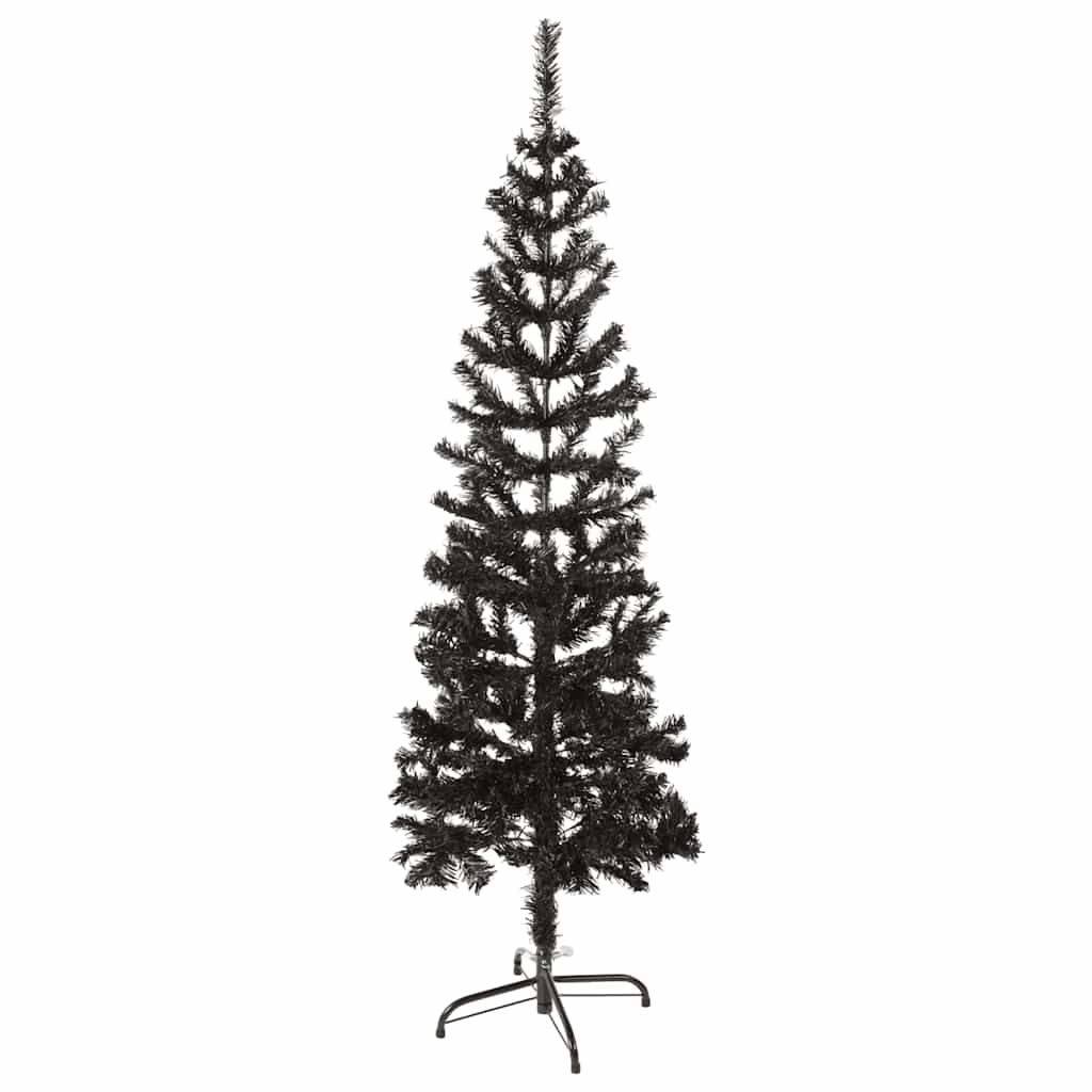 Slim Christmas Tree Black 150 cm