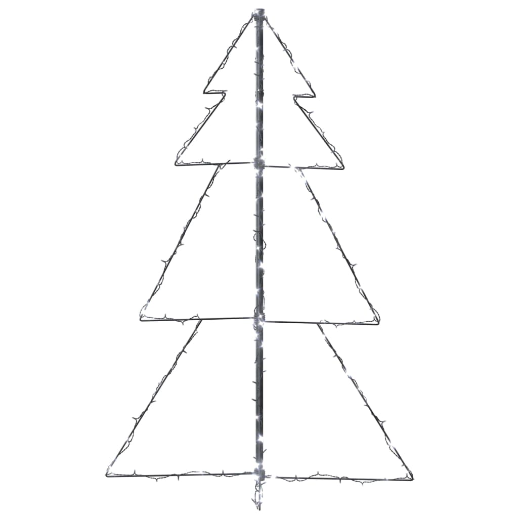 Christmas Cone Tree 160 LEDs Indoor and Outdoor 78x120 cm