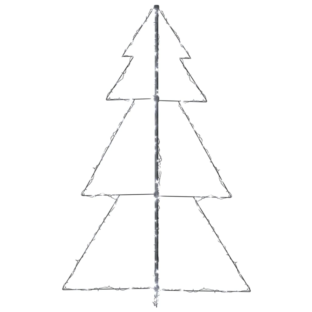 Christmas Cone Tree 200 LEDs Indoor and Outdoor 98x150 cm