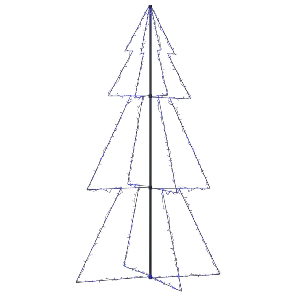 Christmas Cone Tree 300 LEDs Indoor and Outdoor 120x220 cm