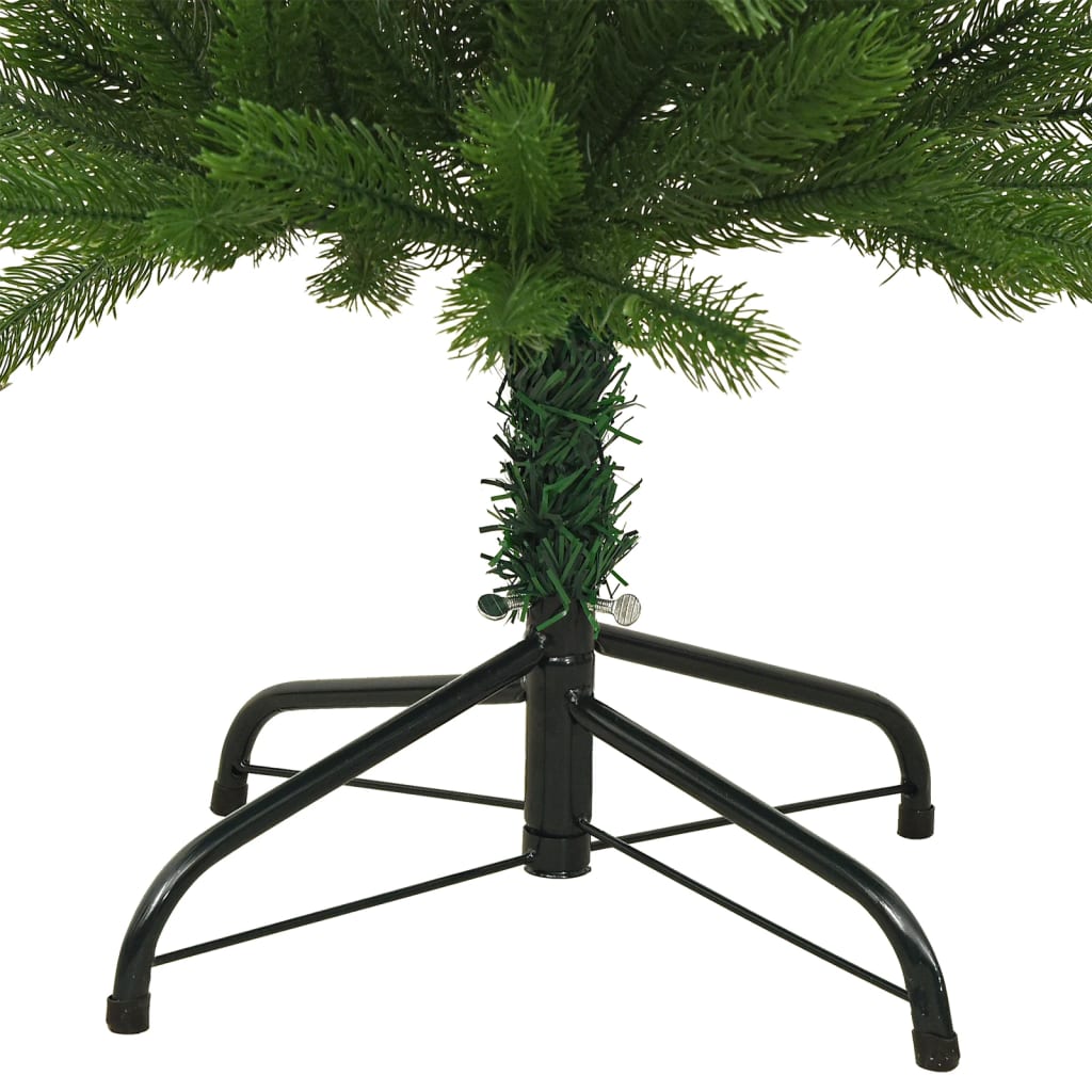 Artificial Slim Christmas Tree with Stand 240 cm PE