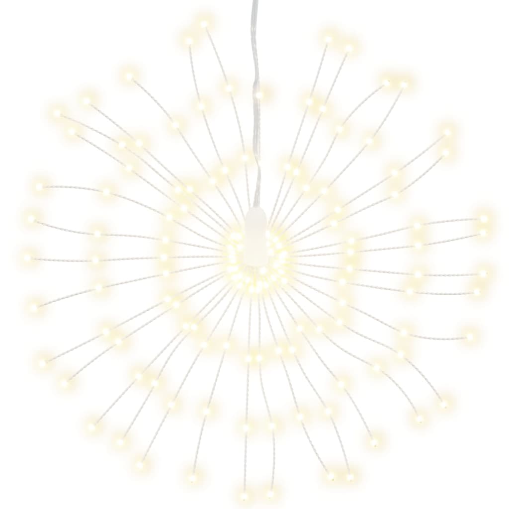 Christmas Starburst Lights 140 LEDs 4 pcs Warm White 17 cm