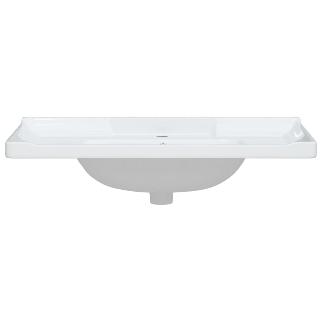 Bathroom Sink White 91.5x48x23 cm Rectangular Ceramic