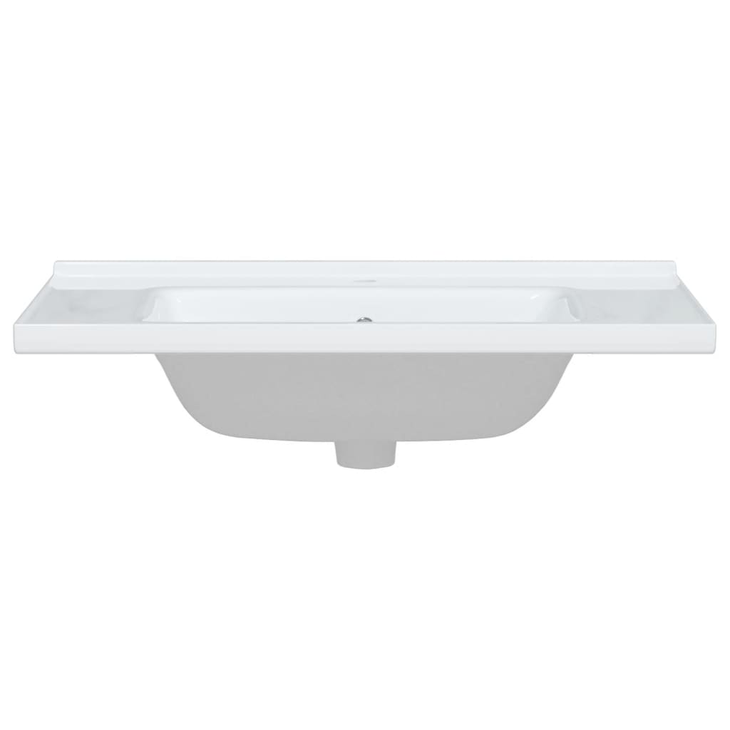 Bathroom Sink White 81x48x19.5 cm Rectangular Ceramic