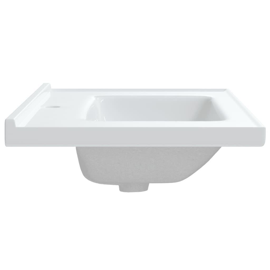 Bathroom Sink White 81x48x19.5 cm Rectangular Ceramic