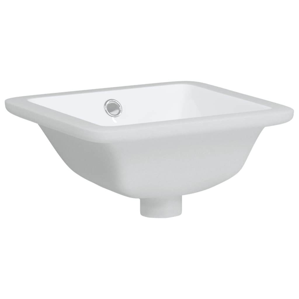 Bathroom Sink White 30.5x27x14 cm Rectangular Ceramic