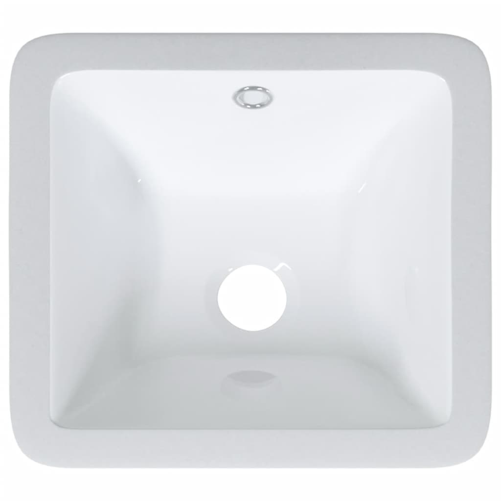 Bathroom Sink White 30.5x27x14 cm Rectangular Ceramic