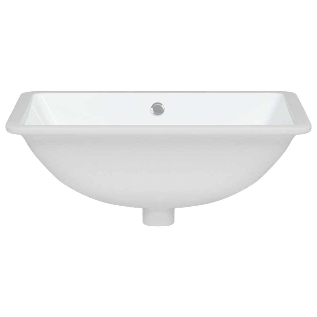 Bathroom Sink White 47.5x35x19.5 cm Rectangular Ceramic