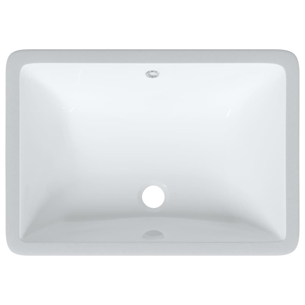 Bathroom Sink White 52x38.5x19.5 cm Rectangular Ceramic