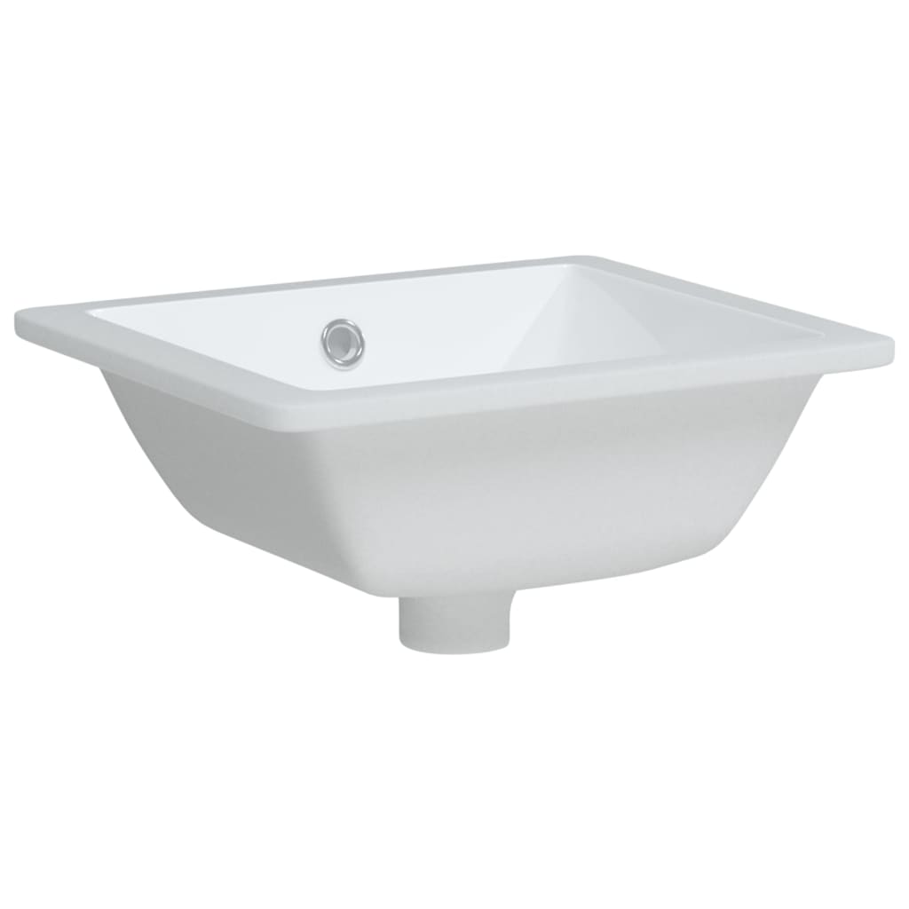 Bathroom Sink White 36x31.5x16.5 cm Rectangular Ceramic