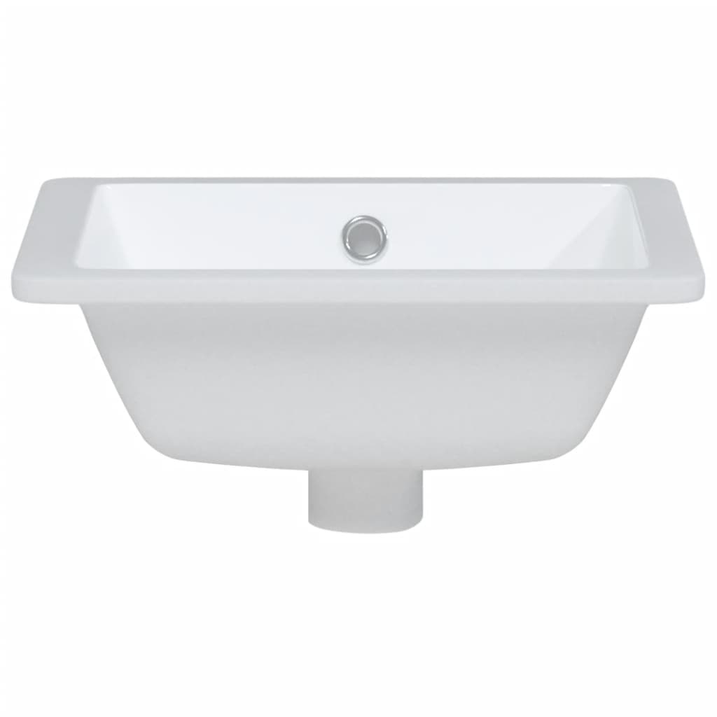 Bathroom Sink White 36x31.5x16.5 cm Rectangular Ceramic