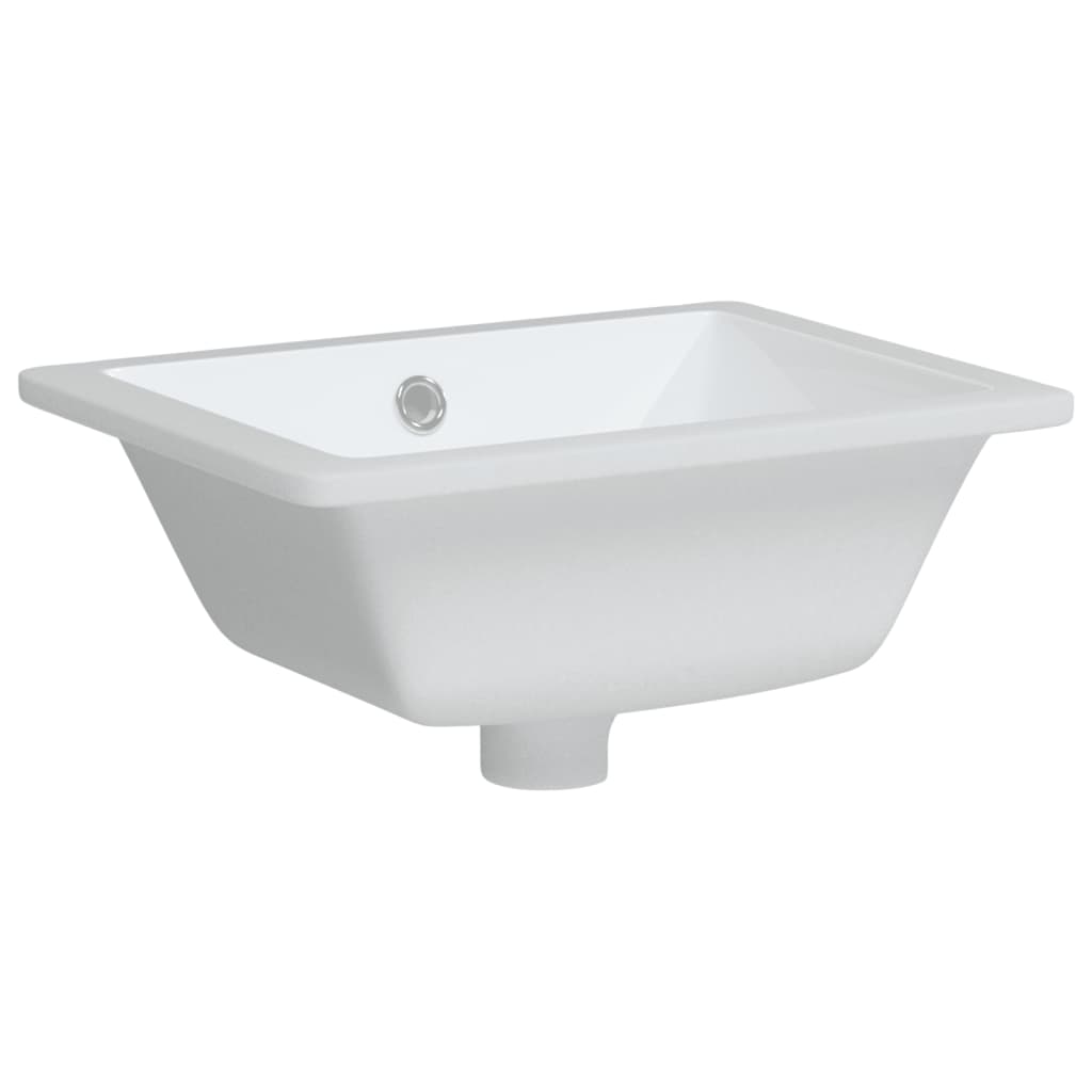 Bathroom Sink White 39x30x18.5 cm Rectangular Ceramic