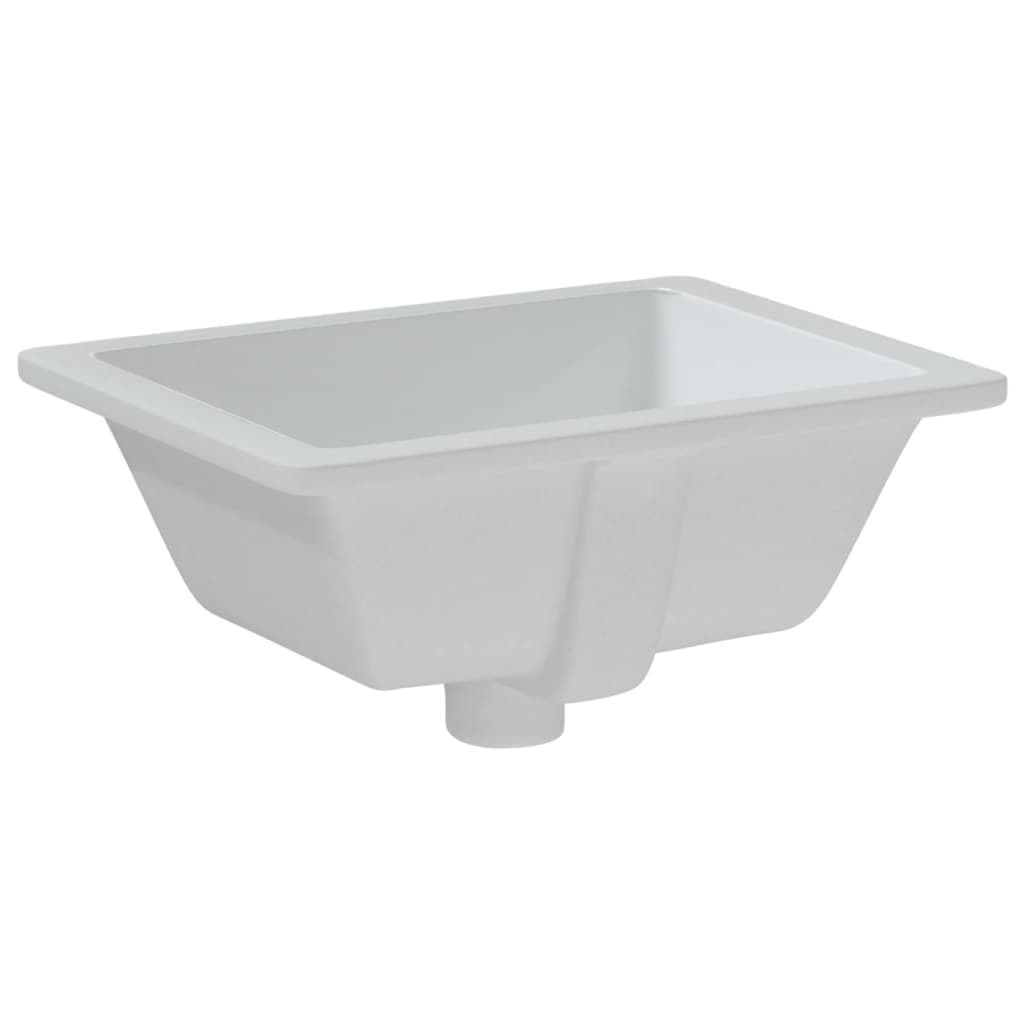 Bathroom Sink White 39x30x18.5 cm Rectangular Ceramic