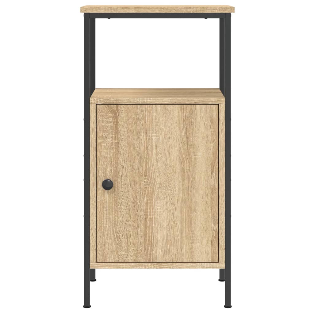 Bedside Cabinets 2 pcs Sonoma Oak 41x31x80 cm Engineered Wood