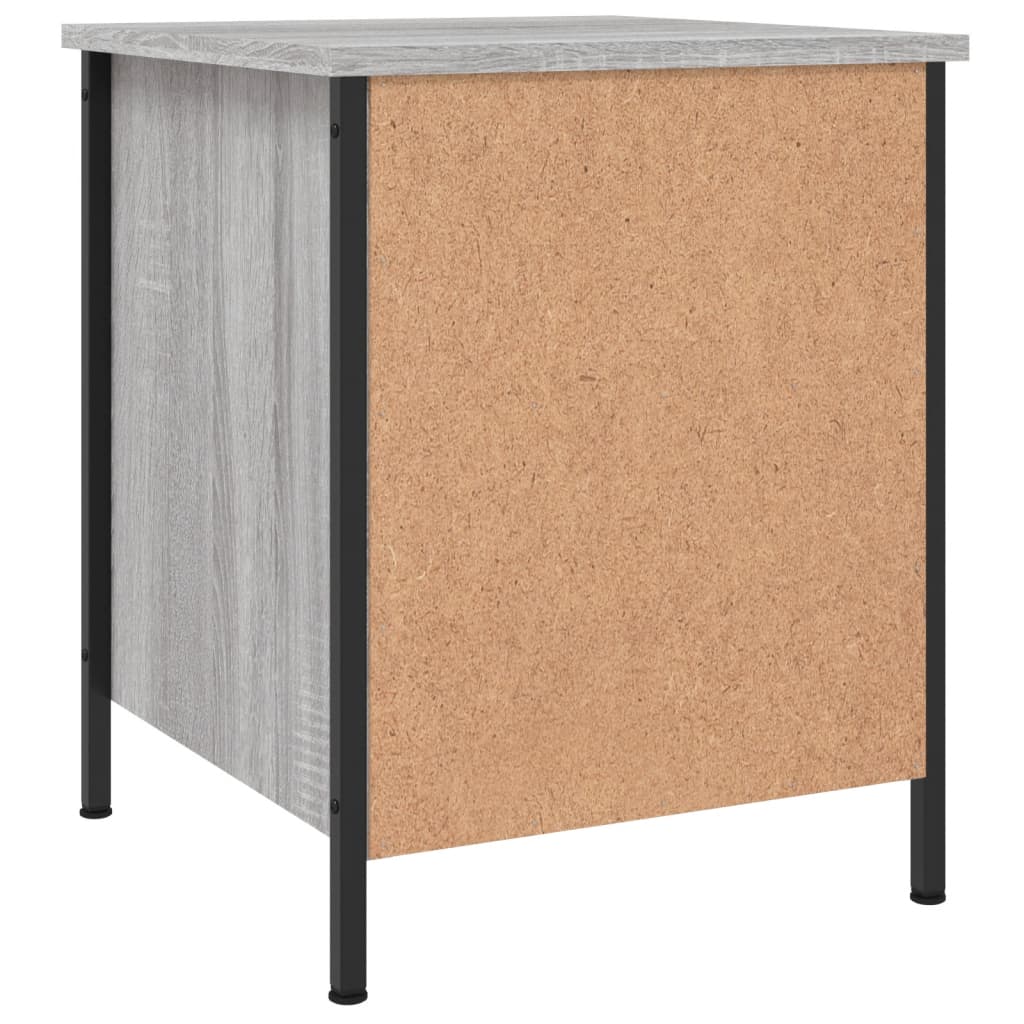 Bedside Cabinets 2 pcs Grey Sonoma 40x42x50 cm Engineered Wood