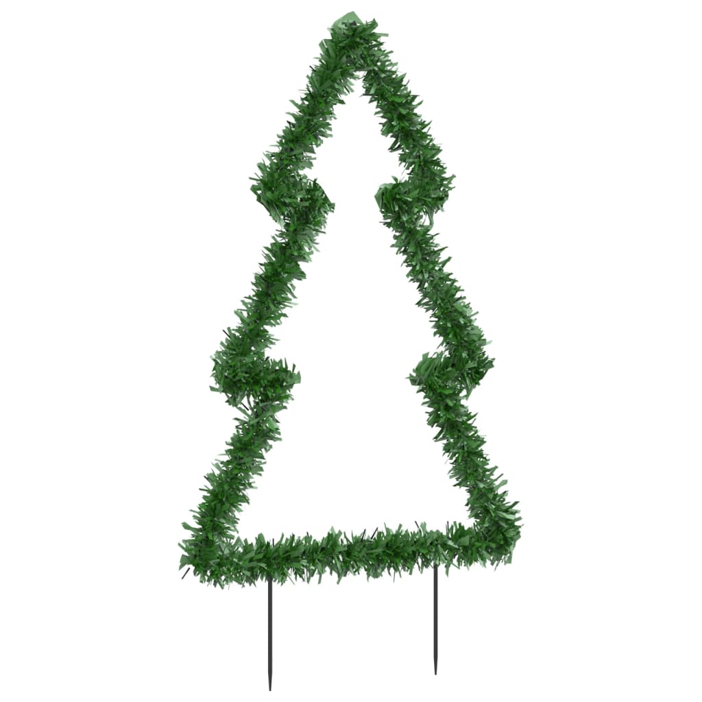 Christmas Light Decoration with Spikes Tree 80 LEDs 60 cm