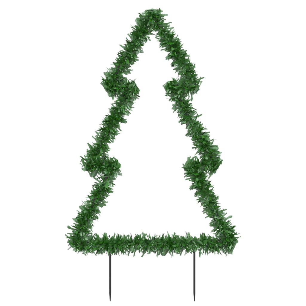 Christmas Light Decoration with Spikes Tree 80 LEDs 60 cm