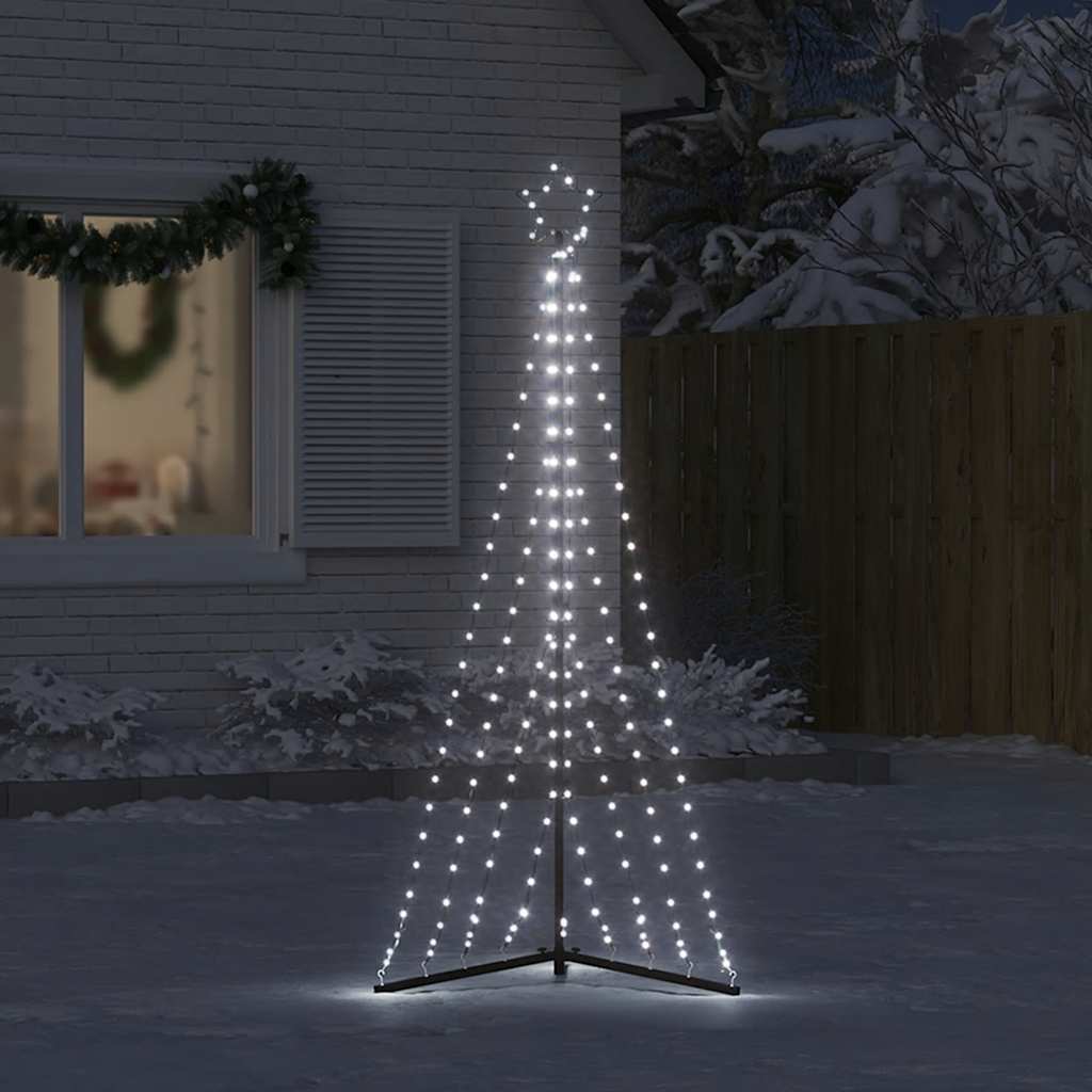 LED Christmas Tree 339 LEDs Cold White 182 cm