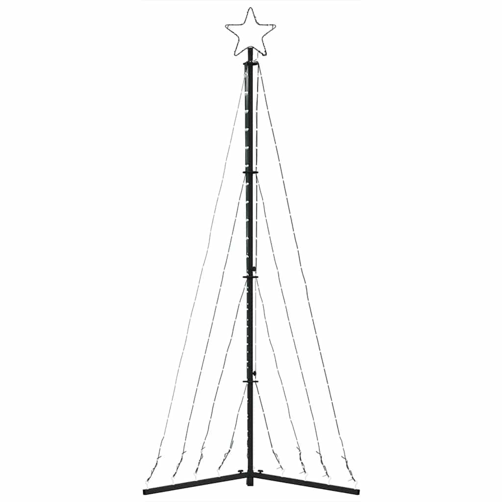 LED Christmas Tree 339 LEDs Cold White 182 cm