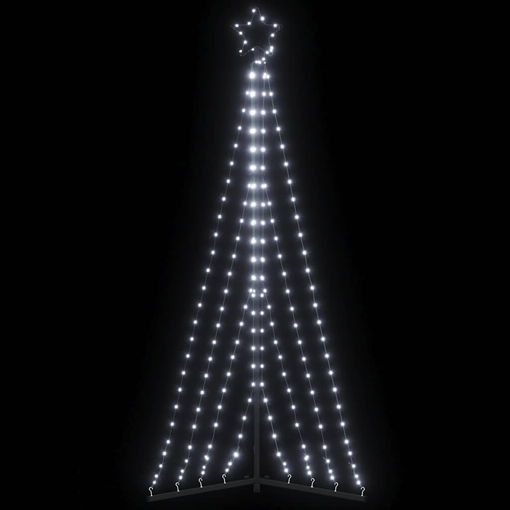 LED Christmas Tree 339 LEDs Cold White 182 cm