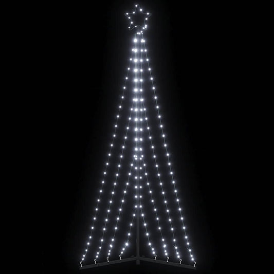 LED Christmas Tree 339 LEDs Cold White 182 cm