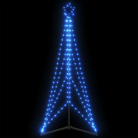 LED Christmas Tree 363 LEDs Blue 182 cm