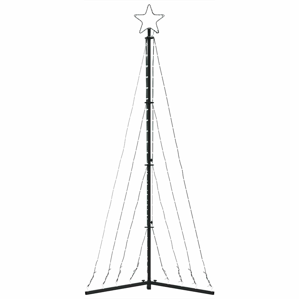 LED Christmas Tree 339 LEDs Cold White 187 cm