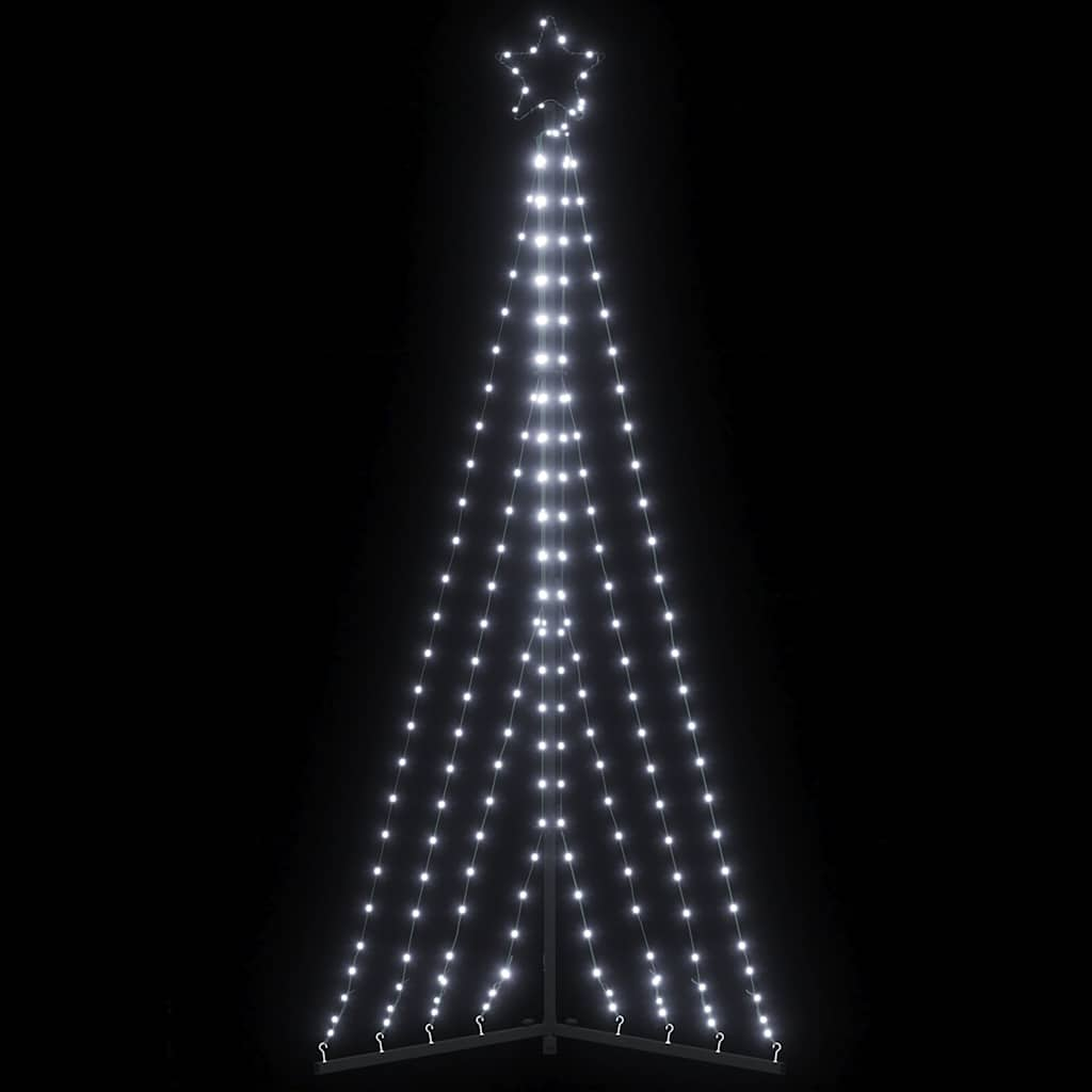 LED Christmas Tree 339 LEDs Cold White 187 cm