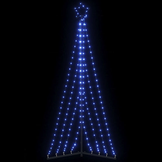 LED Christmas Tree 339 LEDs Blue 187 cm